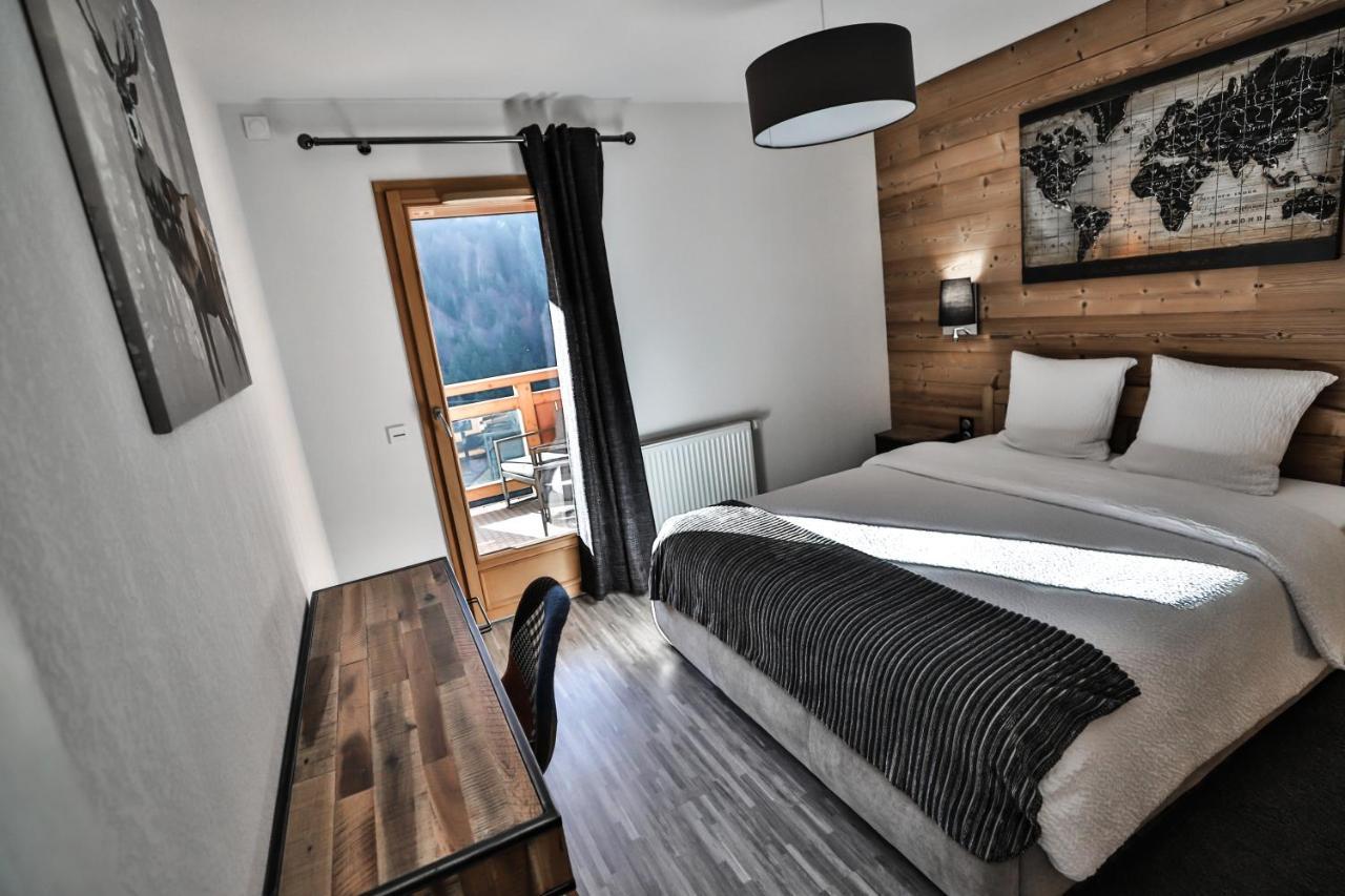 Appt Primeveres - Centre Village, Vue Montagne - Aravistour Saint-Jean-de-Sixt Bagian luar foto