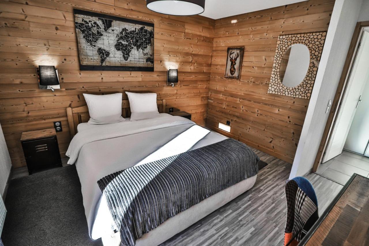 Appt Primeveres - Centre Village, Vue Montagne - Aravistour Saint-Jean-de-Sixt Bagian luar foto